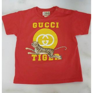 グッチ(Gucci)のGUCCI グッチ キッズ Tシャツ GGロゴ タイガー TK351(Tシャツ/カットソー)