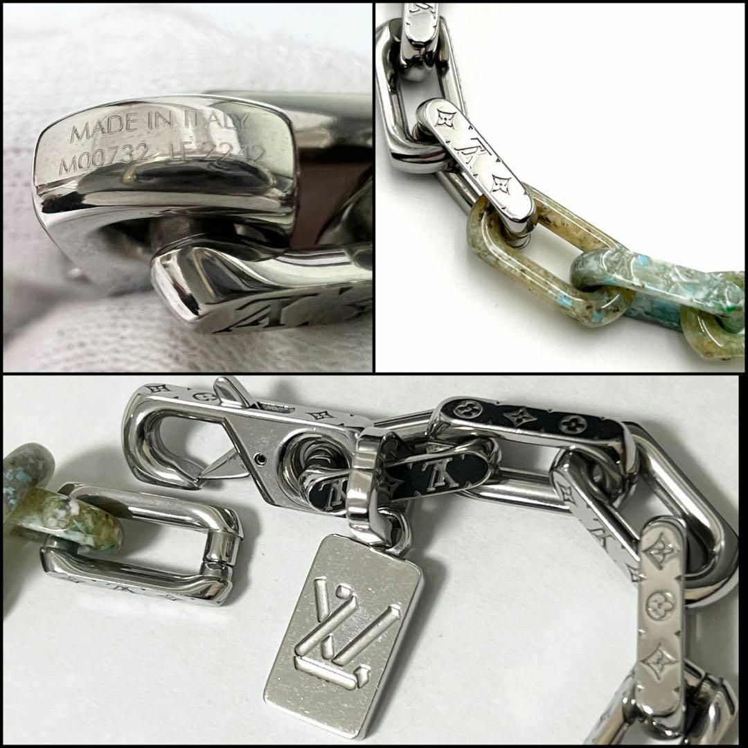 LOUIS VUITTON - 【美品・希少】ルイヴィトン メンズ ネックレス LOUIS VUITTON - 【美品・希少】ルイヴィトン メンズ ネックレス