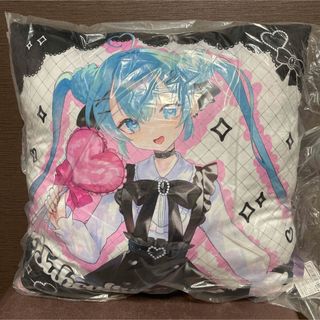 初音ミク　おおきなスクエアクッション　subculture サブカルチャー(キャラクターグッズ)