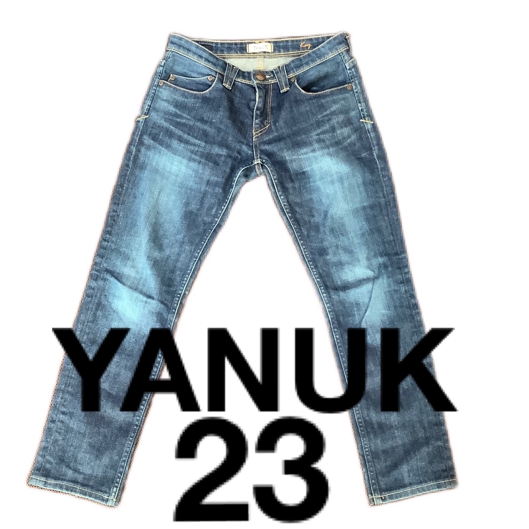 YANUK(ヤヌーク)のYANUK ヤヌーク KAY ボーイズスリム デニム  23 23inch レディースのパンツ(デニム/ジーンズ)の商品写真