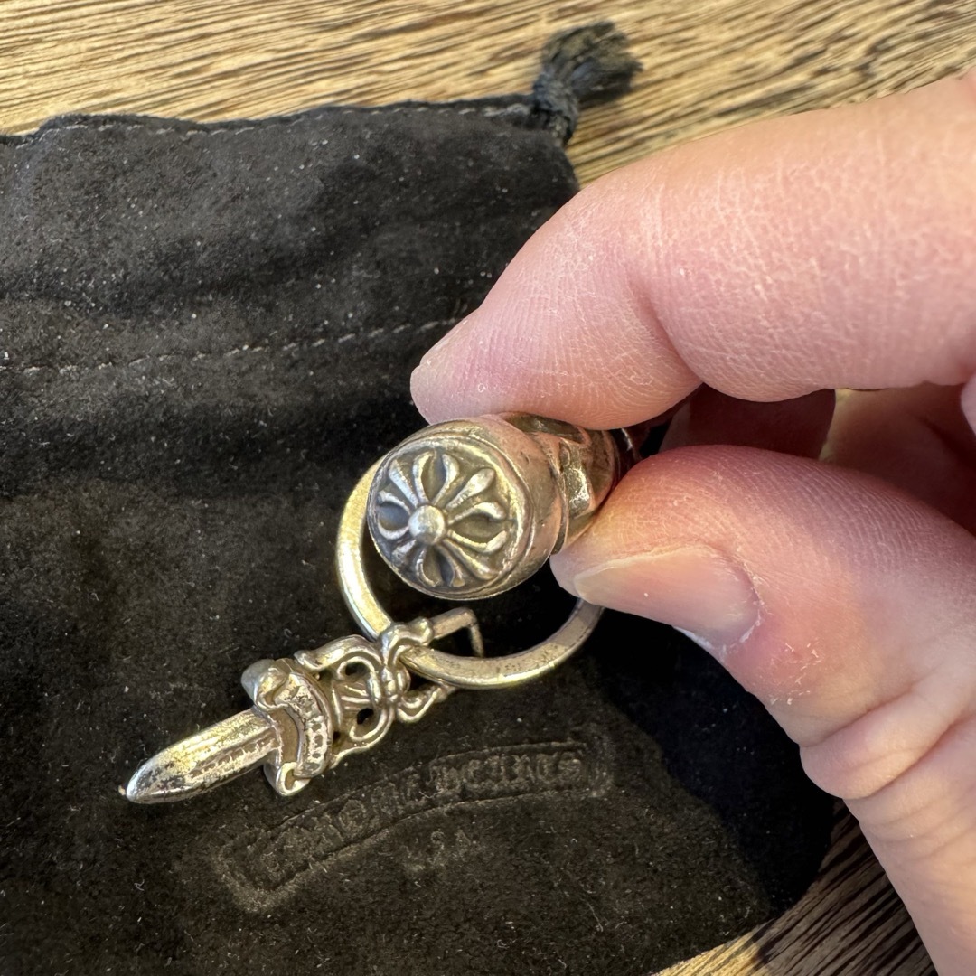 Chrome Hearts(クロムハーツ)のCHROME HEARTS CERTIC ROLLER KEYRING メンズのファッション小物(キーホルダー)の商品写真