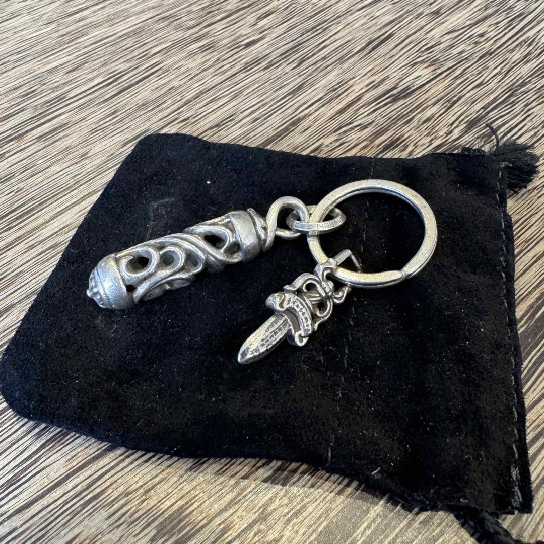 Chrome Hearts(クロムハーツ)のCHROME HEARTS CERTIC ROLLER KEYRING メンズのファッション小物(キーホルダー)の商品写真