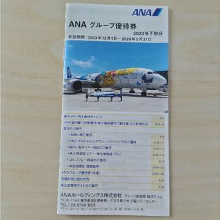 エーエヌエー(ゼンニッポンクウユ)(ANA(全日本空輸))の未使用　ANA　グルーブ優待券　〜2024/5月末(その他)