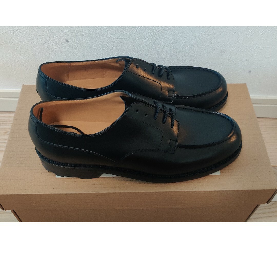 J.M. WESTON(ジェーエムウエストン)の※未使用品　J.M.WESTON　ゴルフ7C 黒  25〜25.5程度 メンズの靴/シューズ(ドレス/ビジネス)の商品写真