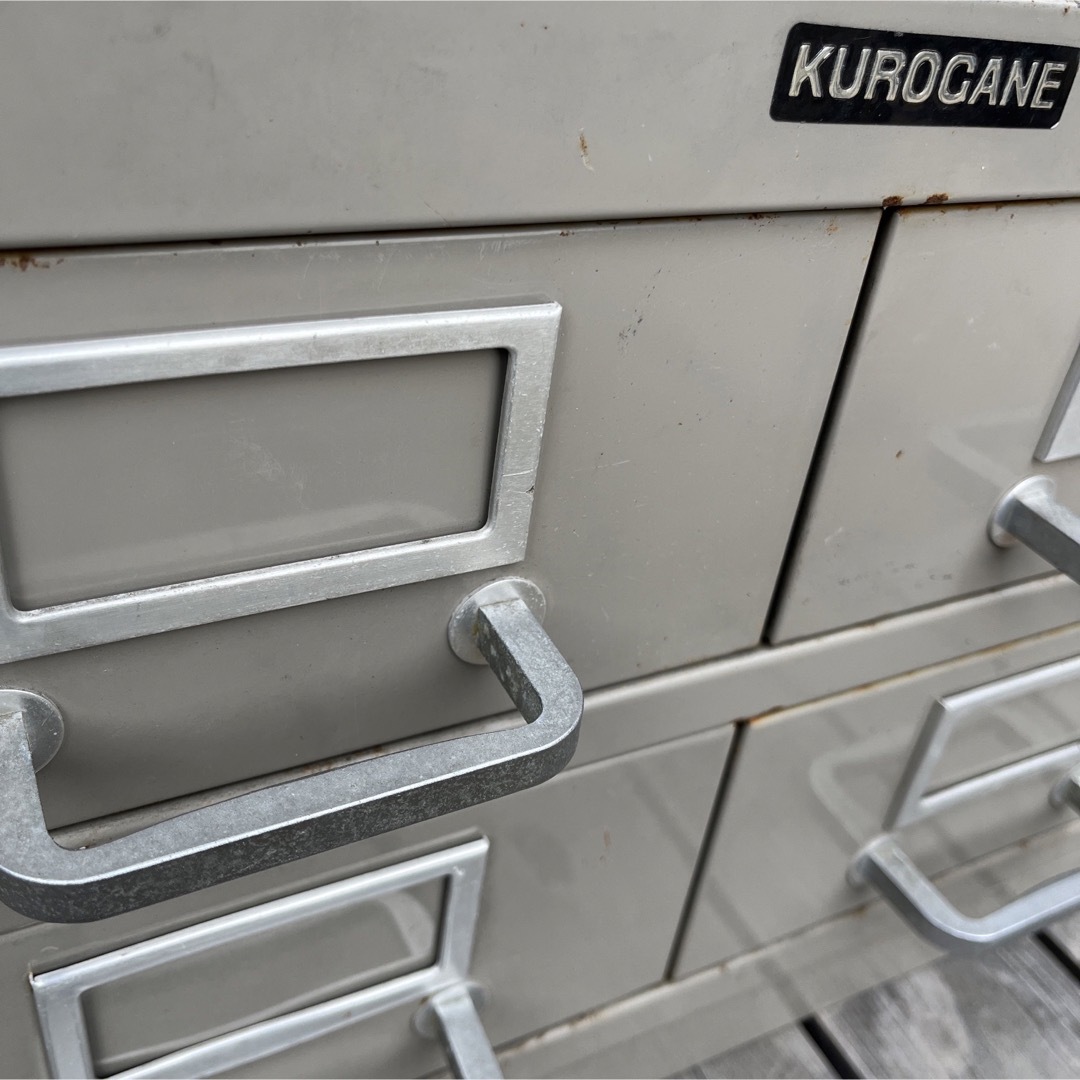 KUROGANE ヴィンテージ スチールボックス KUROGANE ヴィンテージ スチールボックス