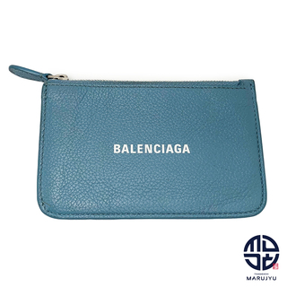 バレンシアガ(Balenciaga)のBALENCIAGA バレンシアガ 637130 ブルー カードケース コインケース 財布 サイフ コンパクト ブランド(財布)