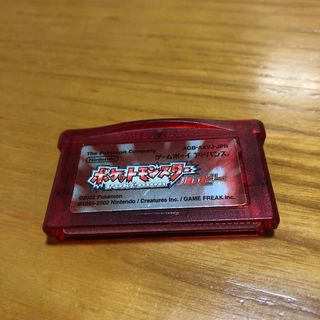 ゲームボーイアドバンス(ゲームボーイアドバンス)のGBA ポケットモンスター ルビー(携帯用ゲームソフト)