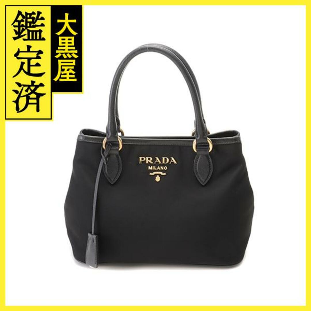 PRADA - プラダ 2WAYショルダーバッグ ナイロン/レザー ブラック【434】