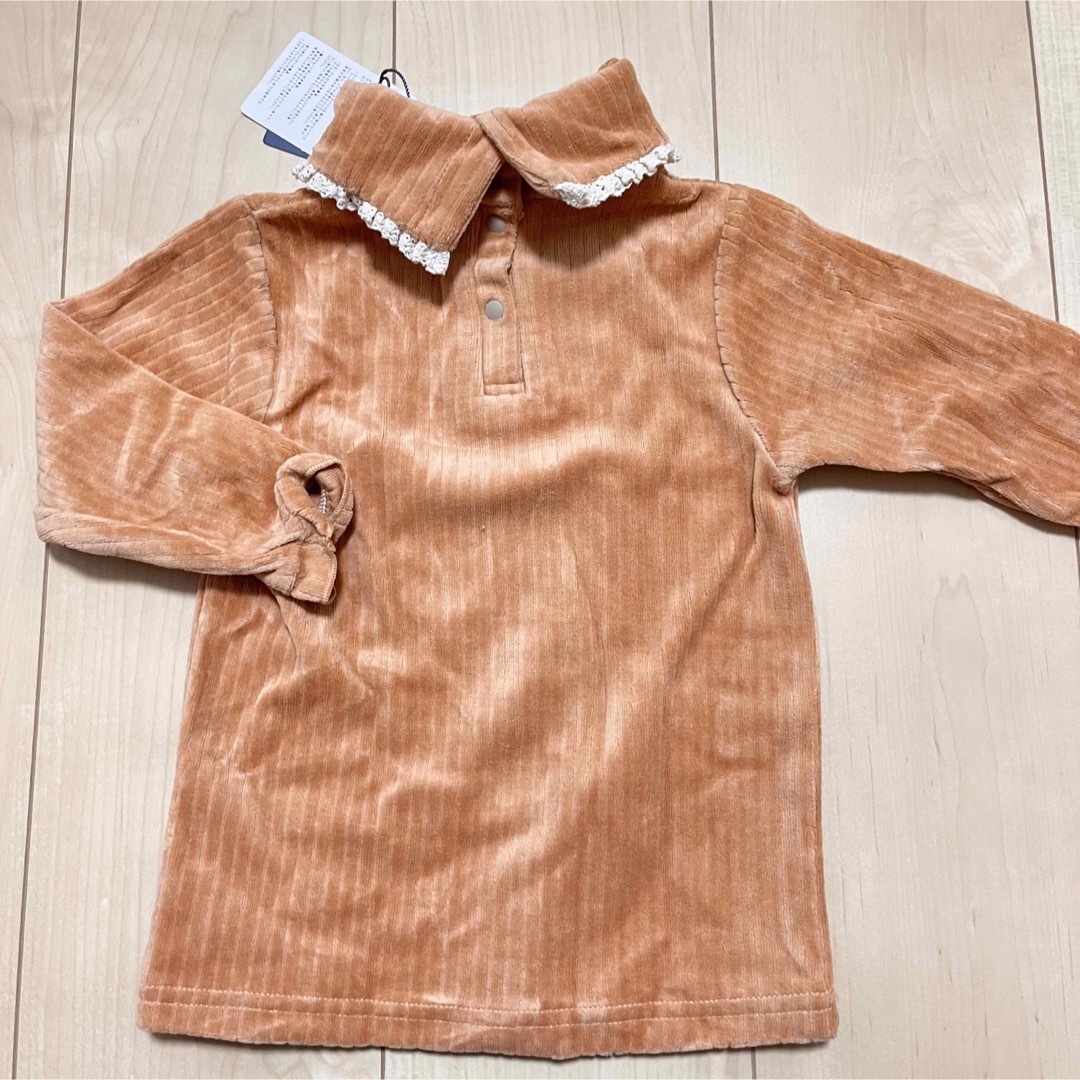 バースデイ(バースデイ)の新品 Cottoli トップス タートルネック 90 95 キッズ/ベビー/マタニティのキッズ服女の子用(90cm~)(ニット)の商品写真