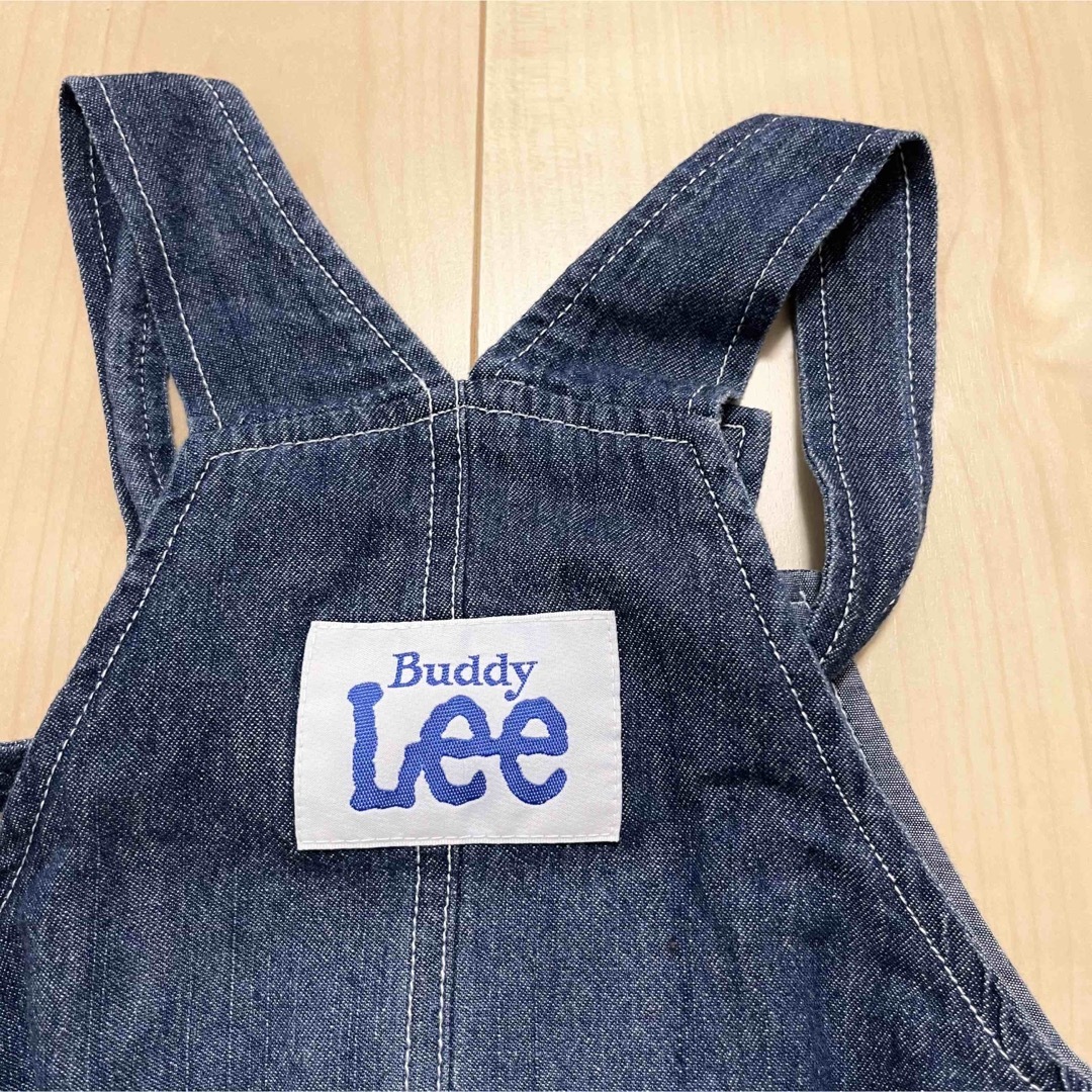 Lee(リー)のLee デニム ジャンパースカート 80 90 キッズ/ベビー/マタニティのキッズ服女の子用(90cm~)(ワンピース)の商品写真