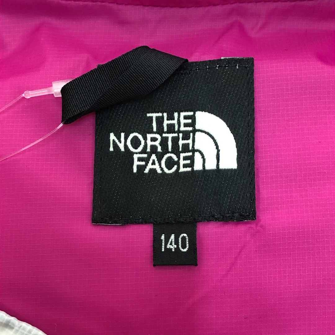 THE NORTH FACE(ザノースフェイス)の□□THE NORTH FACE ザノースフェイス アコンカグアフーディ　140サイズ NDJ92259 フューシャピンク キッズ/ベビー/マタニティのキッズ服男の子用(90cm~)(ジャケット/上着)の商品写真