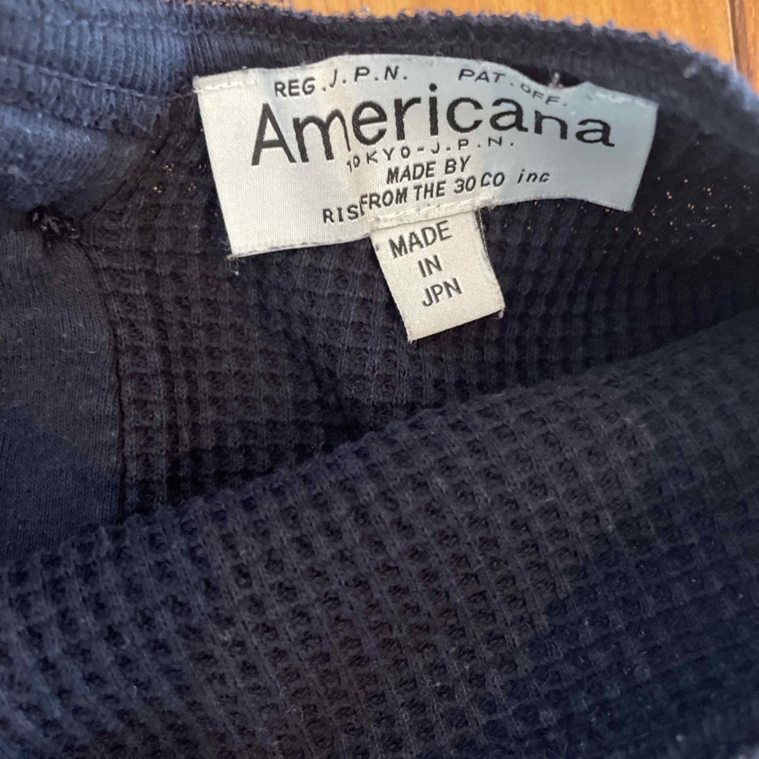 DEUXIEME CLASSE(ドゥーズィエムクラス)のドゥーズィエムクラス  Americana ワッフルカットソー　 レディースのトップス(カットソー(長袖/七分))の商品写真