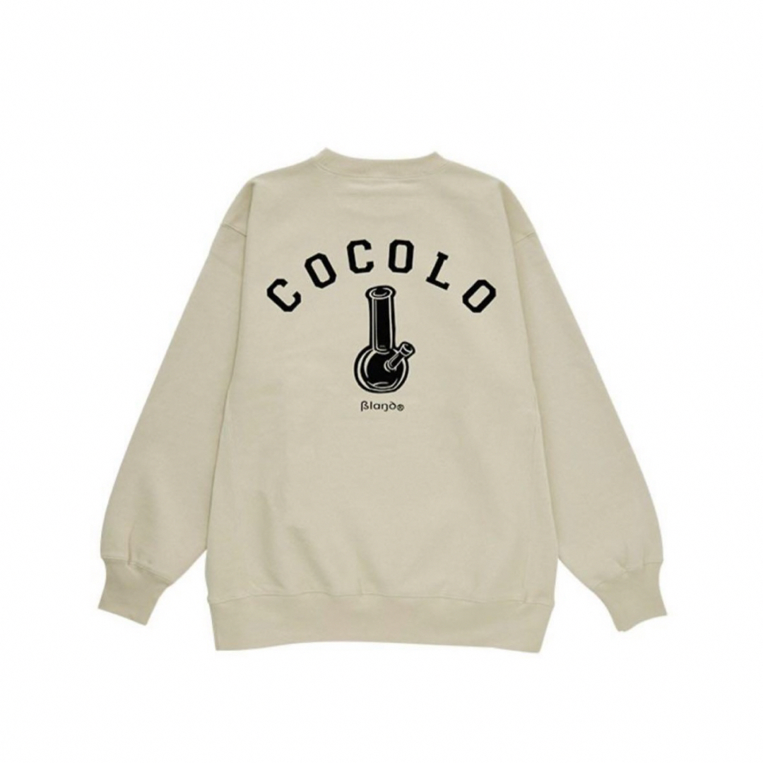 COCOLOBLAND(ココロブランド)のCOCORO スウェット (SAND BEIGE) 新品未開封 ショッパー付き メンズのトップス(スウェット)の商品写真