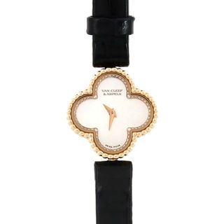 ヴァンクリーフアンドアーペル(Van Cleef & Arpels)のヴァンクリーフ&アーペル スウィートアルハンブラ RG 2386240/VCARO8WS00 PG･RG クォーツ(腕時計)