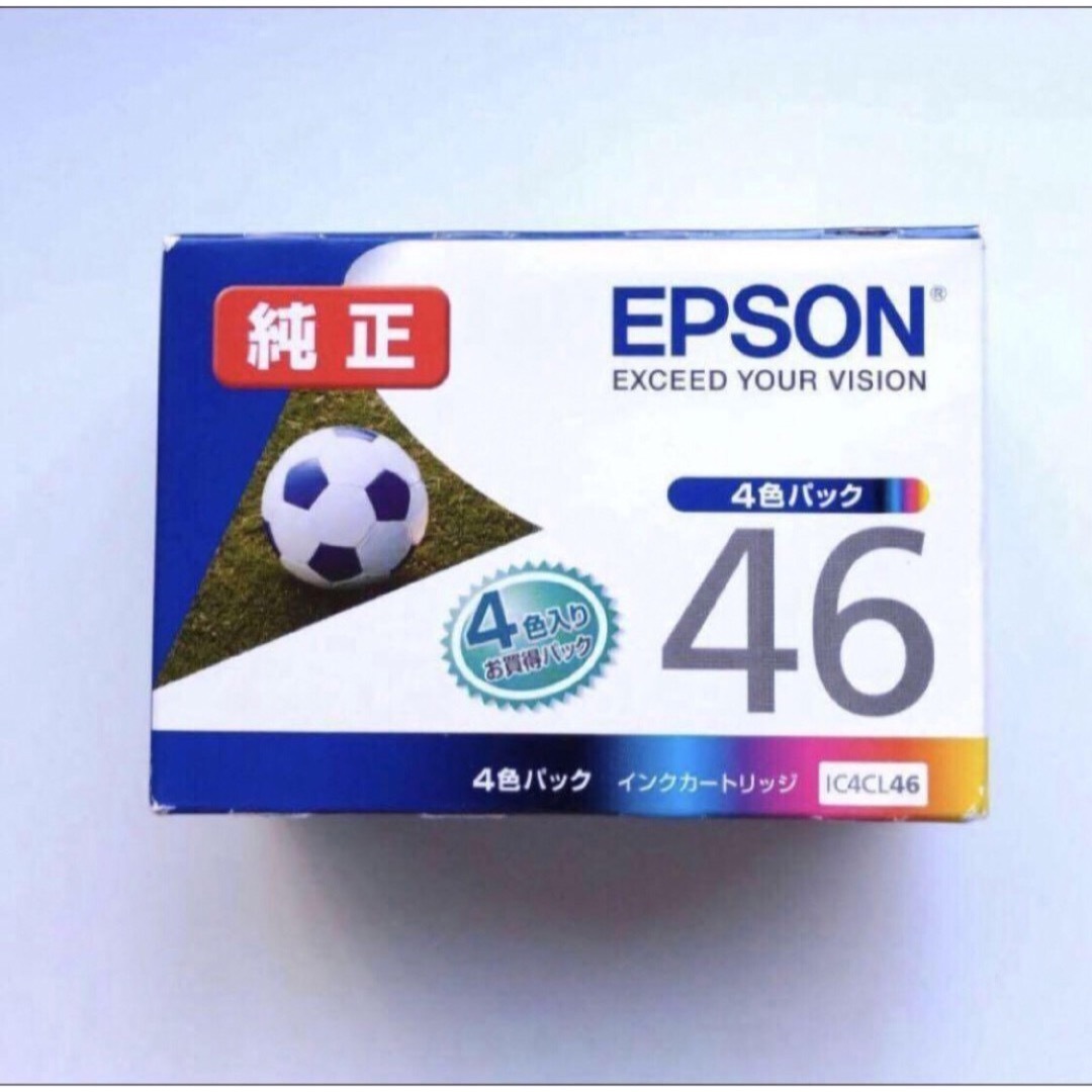 EPSON IC4CL46 エプソン 純正インク サッカーボール インク 46