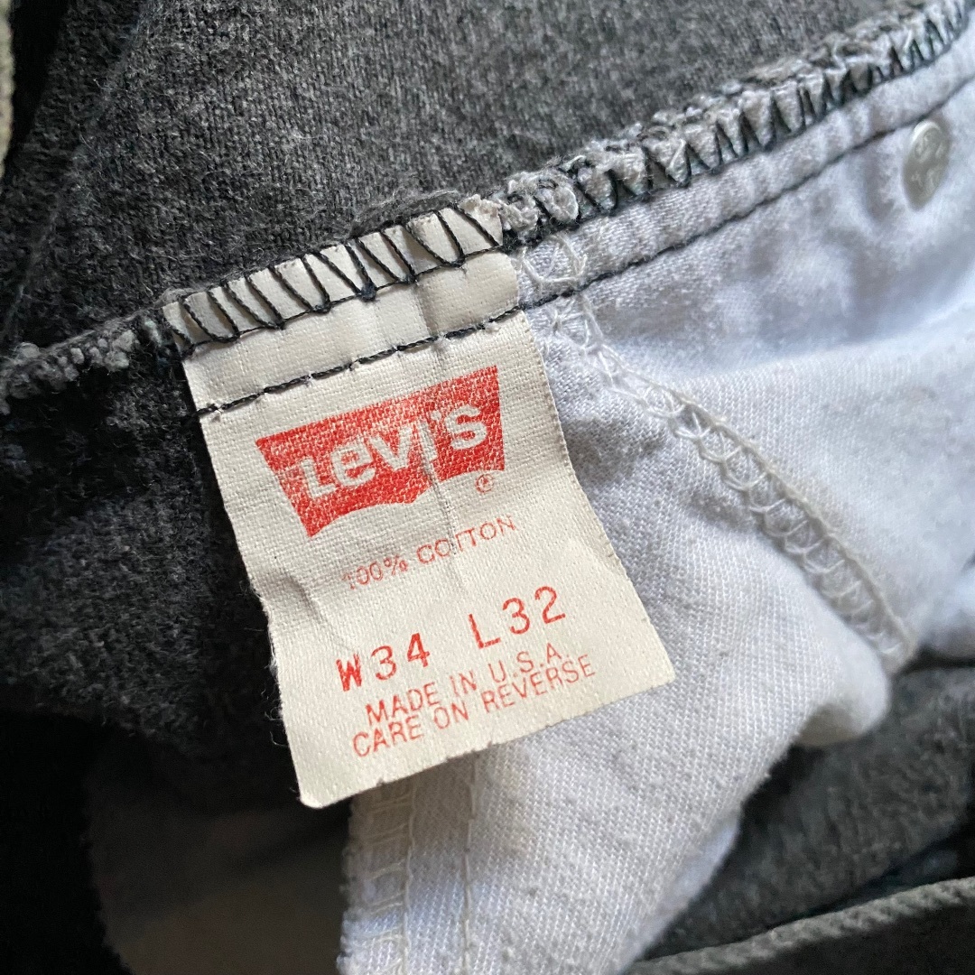 Levi's - 90s リーバイス505 ブラックデニム USA製 34×32の通販 Levi's - 90s リーバイス505 ブラックデニム USA製 34×32の通販
