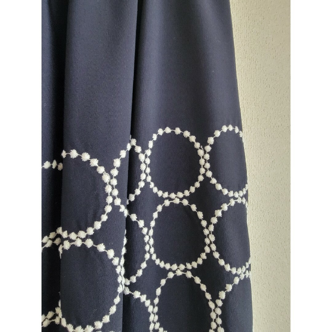 mina perhonen(ミナペルホネン)のミナペルホネン　伊勢丹限定　タンバリン　ウール　ギャザースカート　大きいサイズ レディースのスカート(ロングスカート)の商品写真