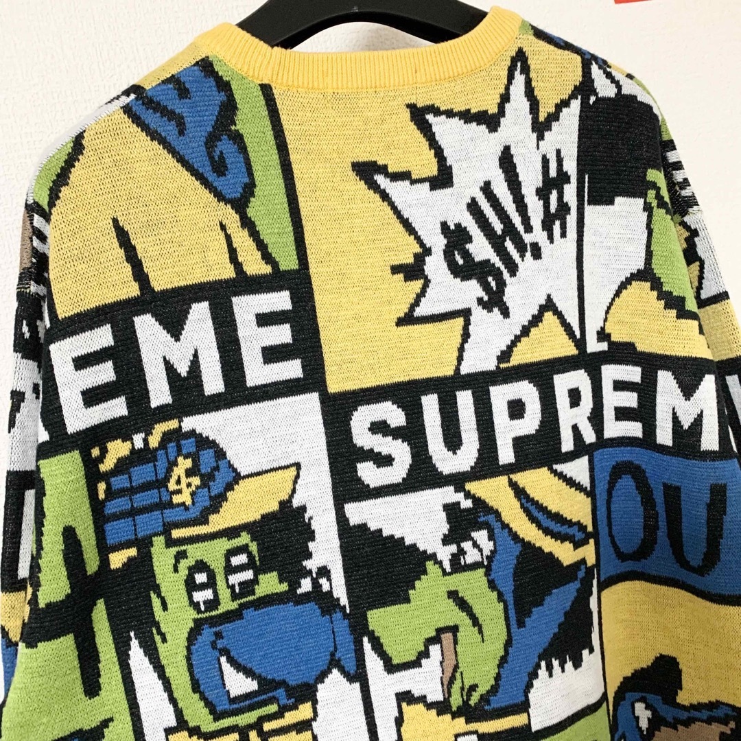 Supreme 20SS Cartoon Sweater イエロー XL
