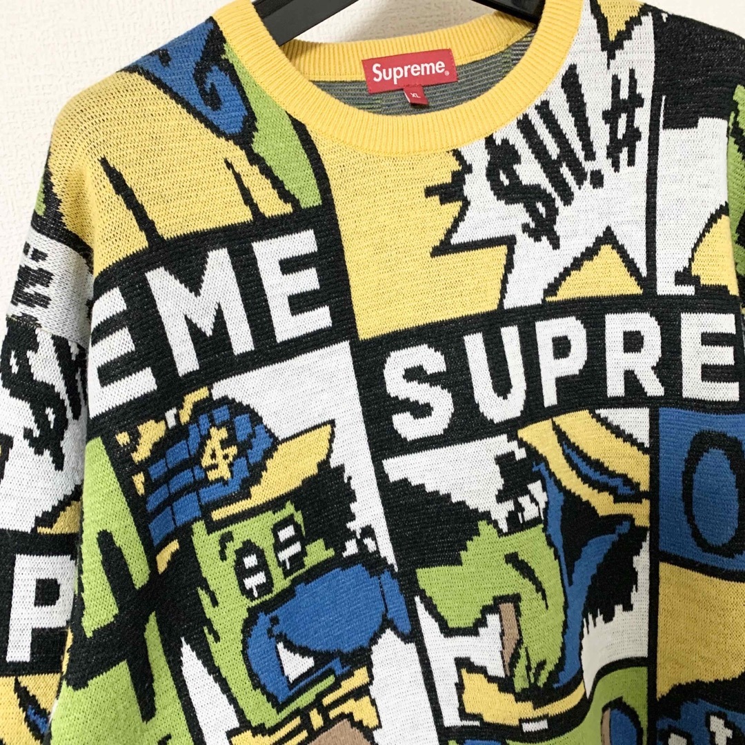 Supreme - Supreme 20SS Cartoon Sweater イエロー XLの通販 by