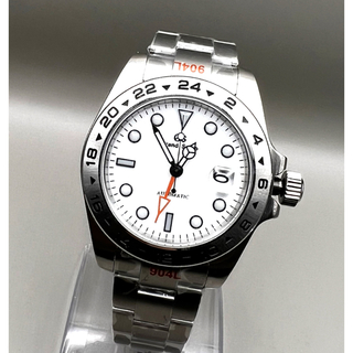  NH34 カスタム MOD EX2 GMT SEIKO MOD(腕時計(アナログ))