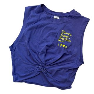 ズンバ(Zumba)の【美品】ZUMBA クロップドタンクトップXS(ダンス/バレエ)