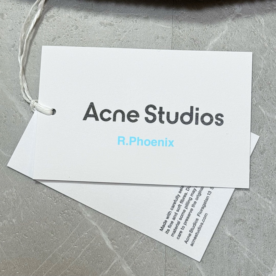 Acne Studios(アクネストゥディオズ)のACNE STUDIOS WOOL CASHMERE BEANIE メンズの帽子(ニット帽/ビーニー)の商品写真