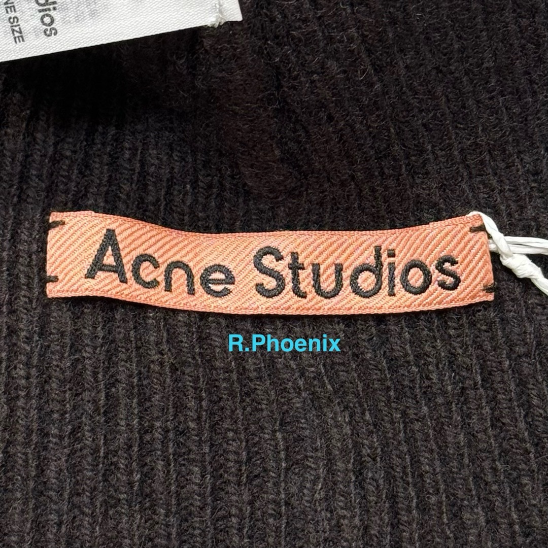 Acne Studios(アクネストゥディオズ)のACNE STUDIOS WOOL CASHMERE BEANIE メンズの帽子(ニット帽/ビーニー)の商品写真