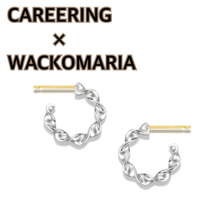ワコマリア(WACKO MARIA)のCAREERING × WACKOMARIAキャリアリング ピアス(ピアス(両耳用))