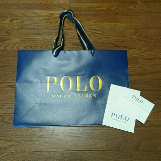 ポロラルフローレン(POLO RALPH LAUREN)のPOLO 紙袋とカード(ショップ袋)