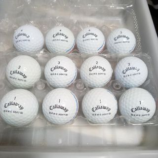 キャロウェイゴルフ(Callaway Golf)のロストボール  ERC SOFT 2021  12球(その他)