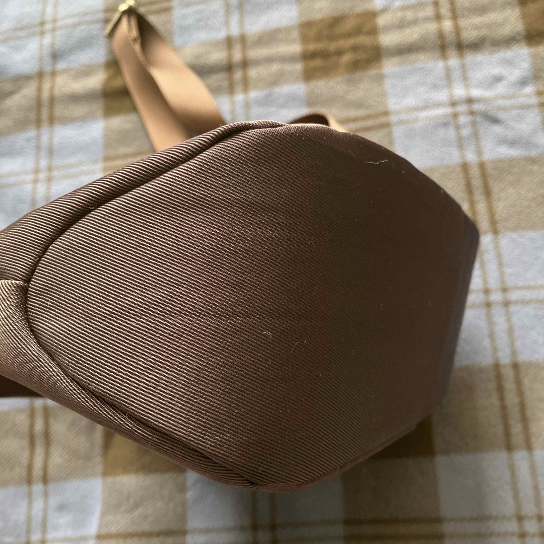 CHARLES JOURDAN(シャルルジョルダン)のシャルルジョルダン本革/ナイロン製2wayショルダーバッグ濃い紫色良品 レディースのバッグ(ショルダーバッグ)の商品写真