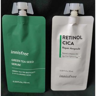 イニスフリー(Innisfree)のイニスフリー グリーンティーシード セラム+レチノール シカ リペア/CICA(美容液)