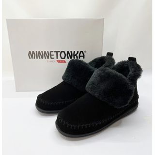 ミネトンカ(Minnetonka)の◆◆Minnetonka ミネトンカ ショートブーツ Minnetonka Tucson Ⅱ 24.0cm US7 40587 ブラック(ブーツ)