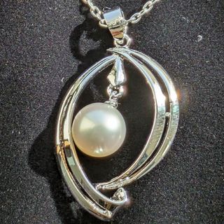 ミキモト(MIKIMOTO)の532ミキモトパールネックレスSV925スターリングシルバー3.0g8㎜(ネックレス)