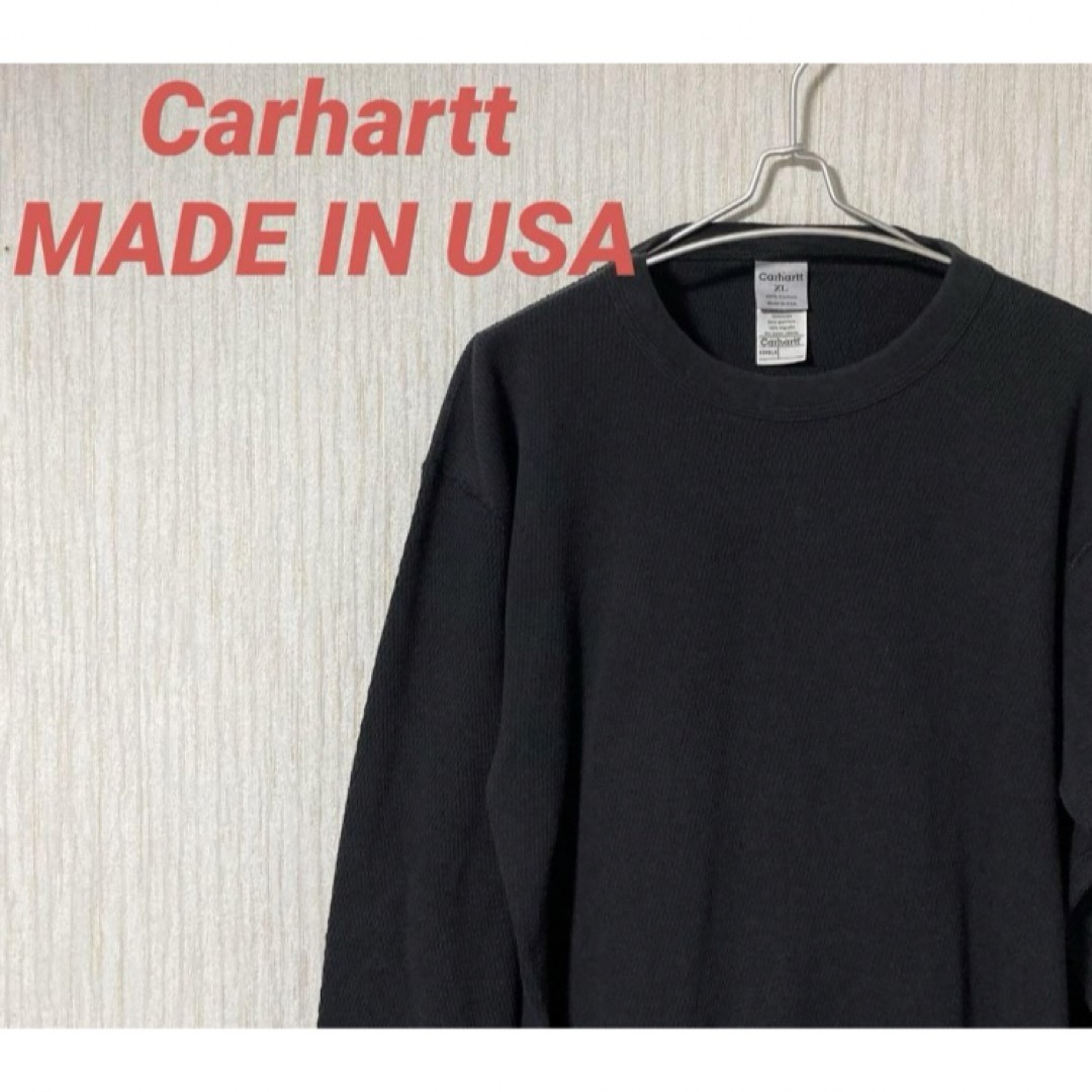 carhartt(カーハート)のCarhartt(カーハート) 厚手コットンシャツ★USA製★ メンズのトップス(Tシャツ/カットソー(七分/長袖))の商品写真