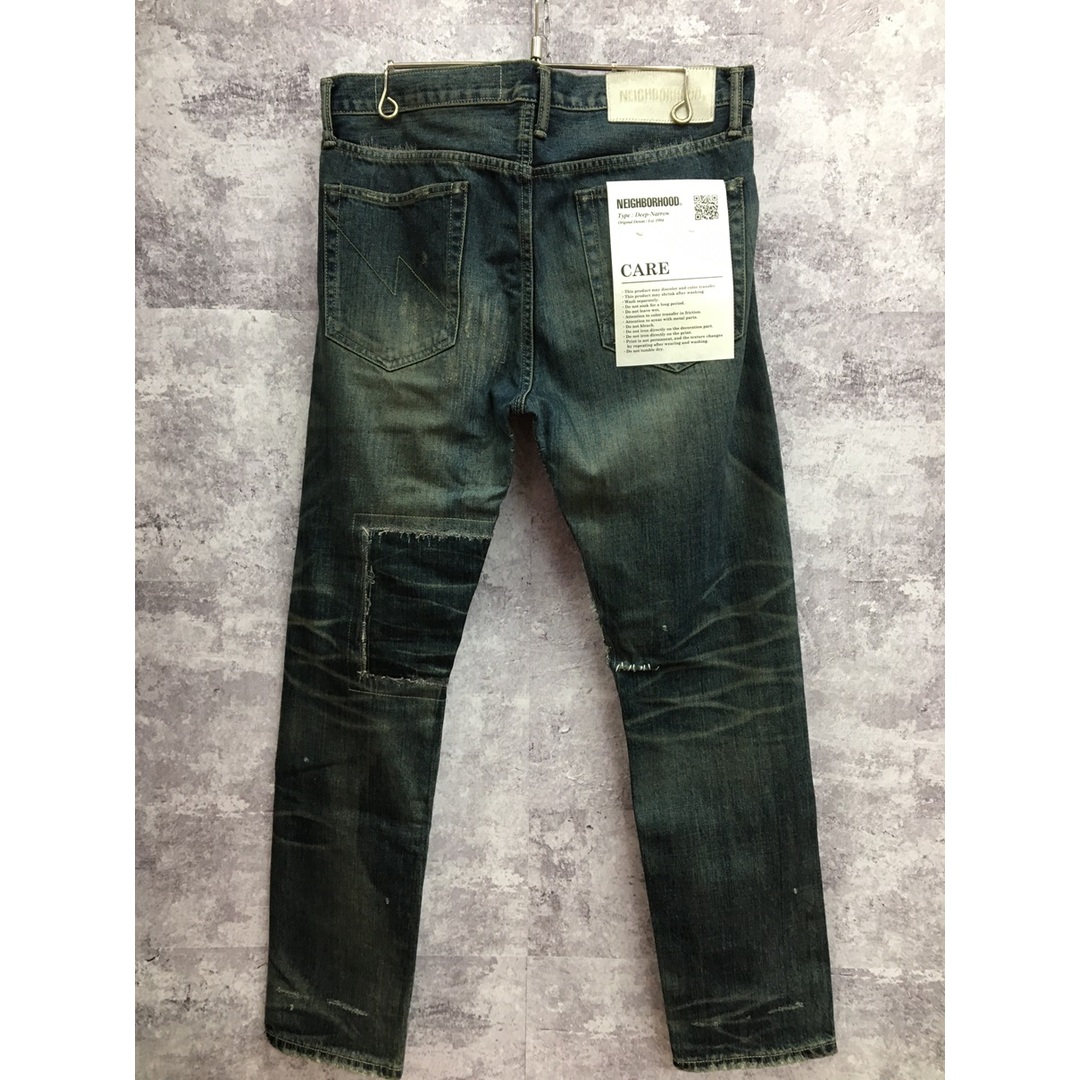 NEIGHBORHOOD - NEIGHBORHOOD SAVAGE DENIM DP NARROW PANTS NEIGHBORHOOD - NEIGHBORHOOD SAVAGE DENIM DP NARROW PANTS