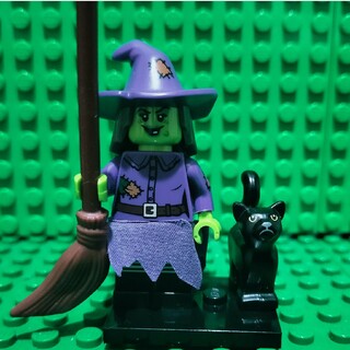 レゴ(Lego)のLEGO 71010 ミニフィギュア シリーズ14 狂った魔女 黒猫 ハロウィン(その他)