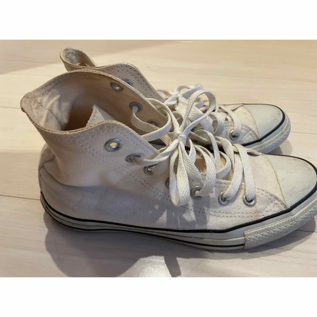 CONVERSE(コンバース)のconverse 白 24.5cm レディースの靴/シューズ(スニーカー)の商品写真