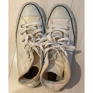 コンバース(CONVERSE)のconverse 白 24.5cm(スニーカー)