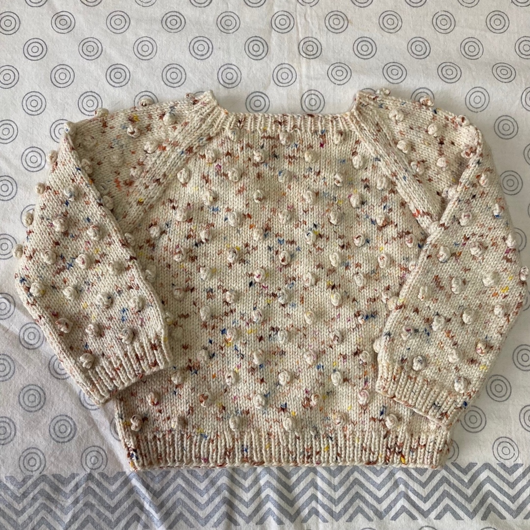 キッズ服女の子用(90cm~)misha&puff popcorn sweater  Confetti16