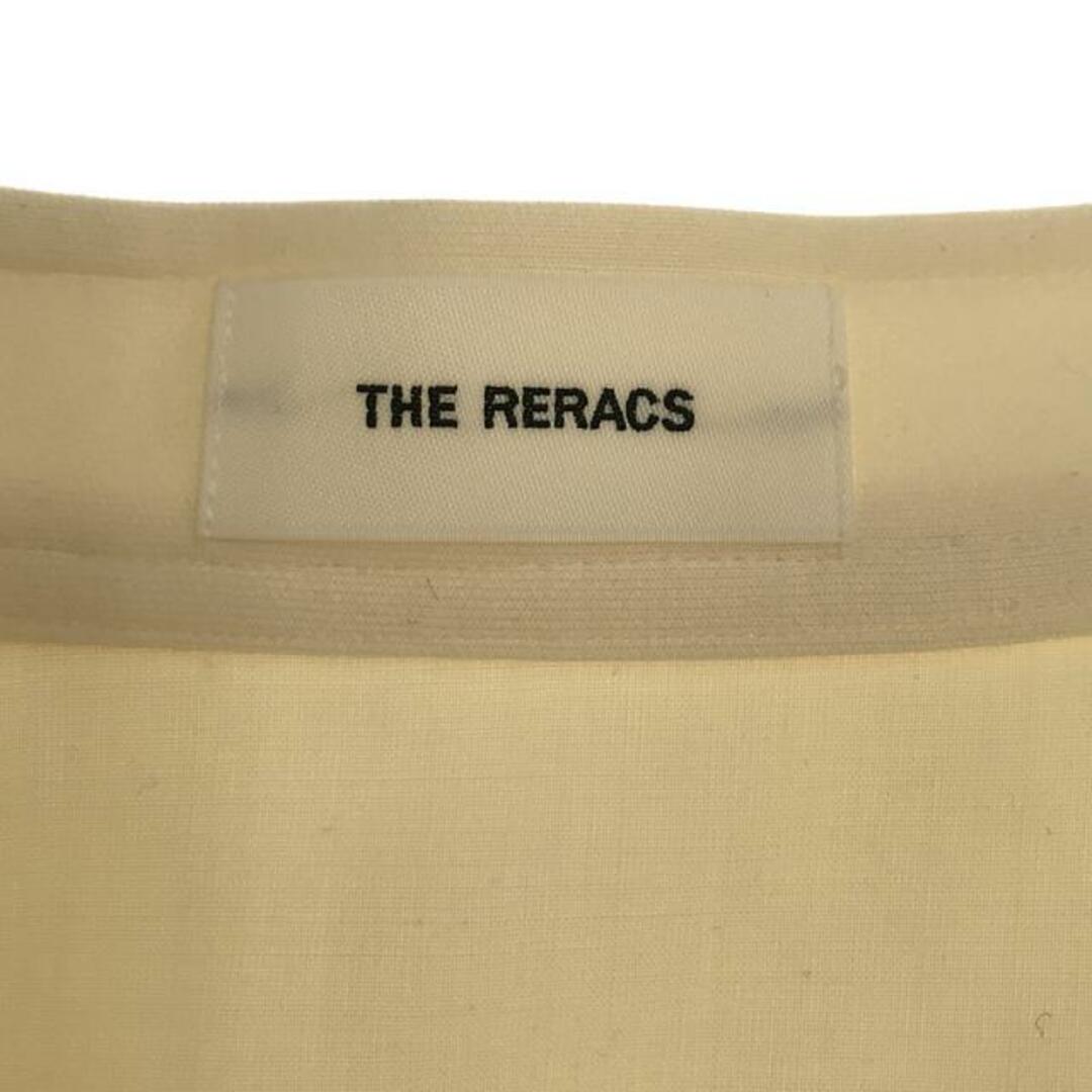 THE RERACS(ザリラクス)の【美品】  THE RERACS / ザリラクス | 2022SS | バンドカラー プルオーバー スリット ロングシャツ ワンピース | 38 | アイボリー | レディース レディースのワンピース(ロングワンピース/マキシワンピース)の商品写真