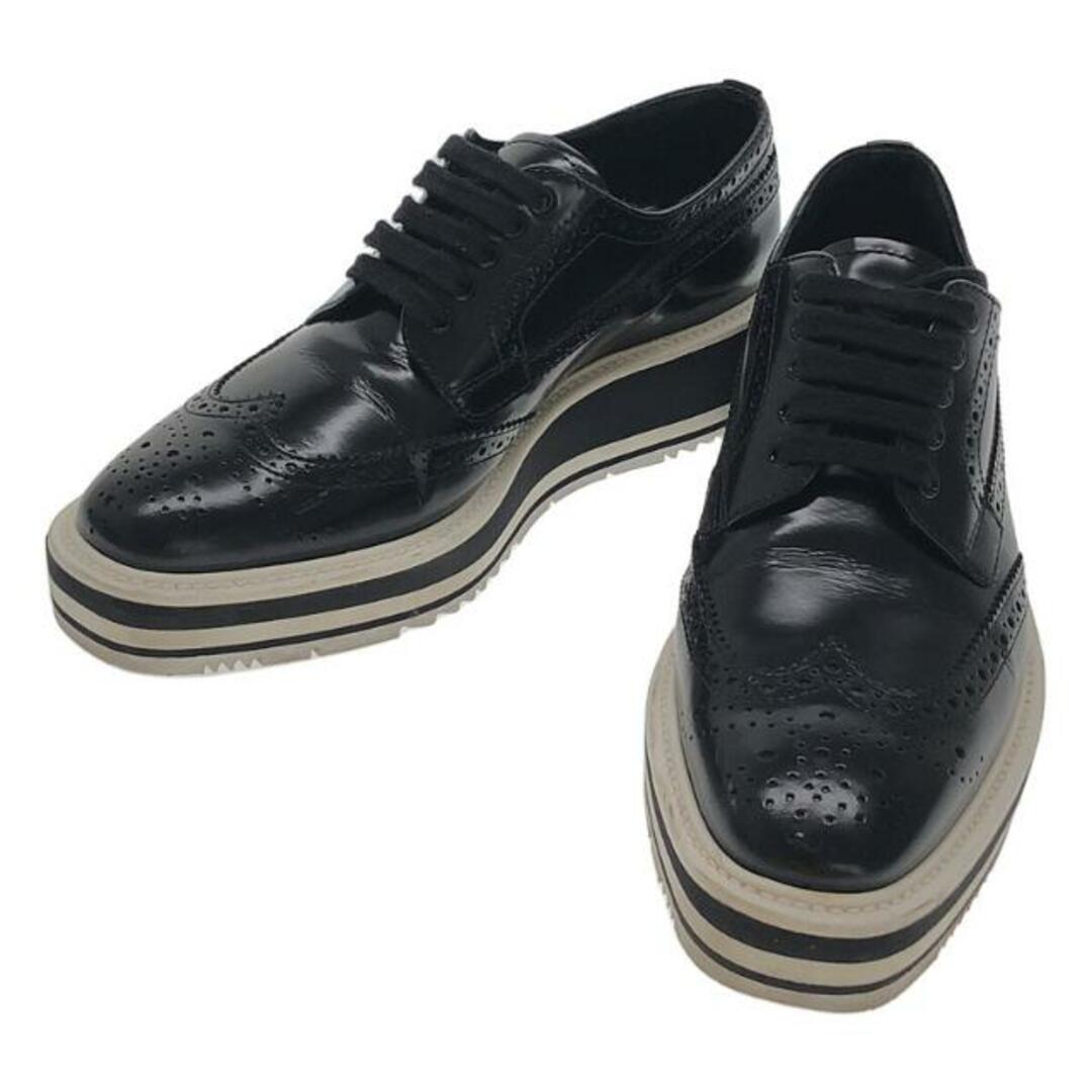 PRADA / プラダ | ウィングチップ レースアップシューズ | 36 | ブラック/ホワイト | レディース | フリマアプリ ラクマ PRADA / プラダ | ウィングチップ レースアップシューズ | 36 | ブラック/ホワイト | レディース | フリマアプリ ラクマ