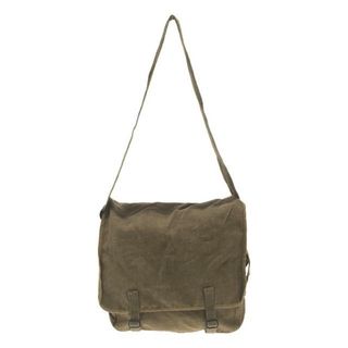 【美品】  VINTAGE / ヴィンテージ古着 | 推定1950s～ FRENCH ARMY TTA LINEN SHOULDER BAG / フランス軍 リネン ミリタリー ショルダーバッグ | カーキ | メンズ(ショルダーバッグ)