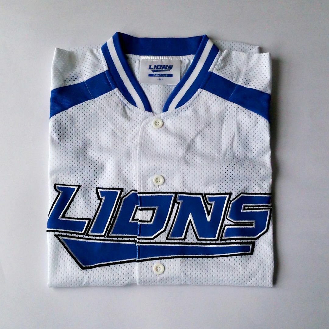 埼玉西武ライオンズ(サイタマセイブライオンズ)のLIONS FANCLUB 2007/西武ユニフォーム(M/白) スポーツ/アウトドアの野球(応援グッズ)の商品写真