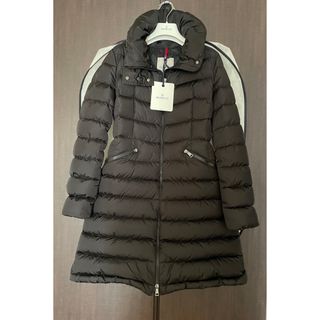 モンクレール(MONCLER)の美品♡モンクレール♡フラメッテ　黒　サイズ1(ダウンコート)