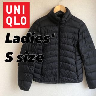 ユニクロ(UNIQLO)のUNIQLO ウルトラライトダウンジャケット レディースS ブラック(ダウンジャケット)