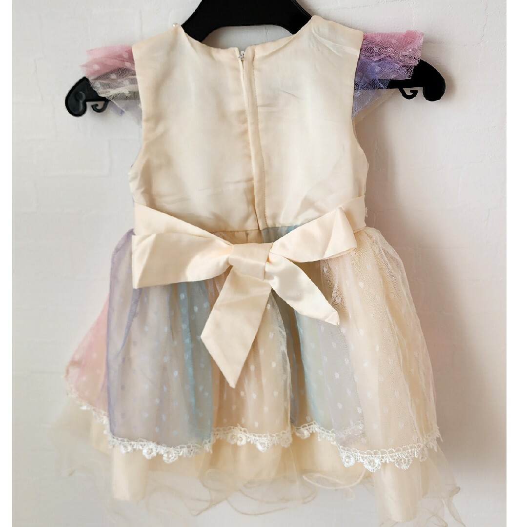 子供ドレス👗💕 キッズ/ベビー/マタニティのキッズ服女の子用(90cm~)(ワンピース)の商品写真