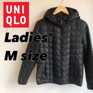 ユニクロ(UNIQLO)のUNIQLO ウルトラライトダウンパーカー キルティング レディースM ブラック(ダウンジャケット)