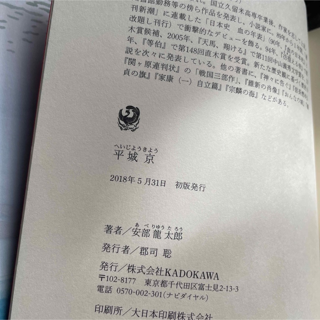 平城京 エンタメ/ホビーの本(文学/小説)の商品写真