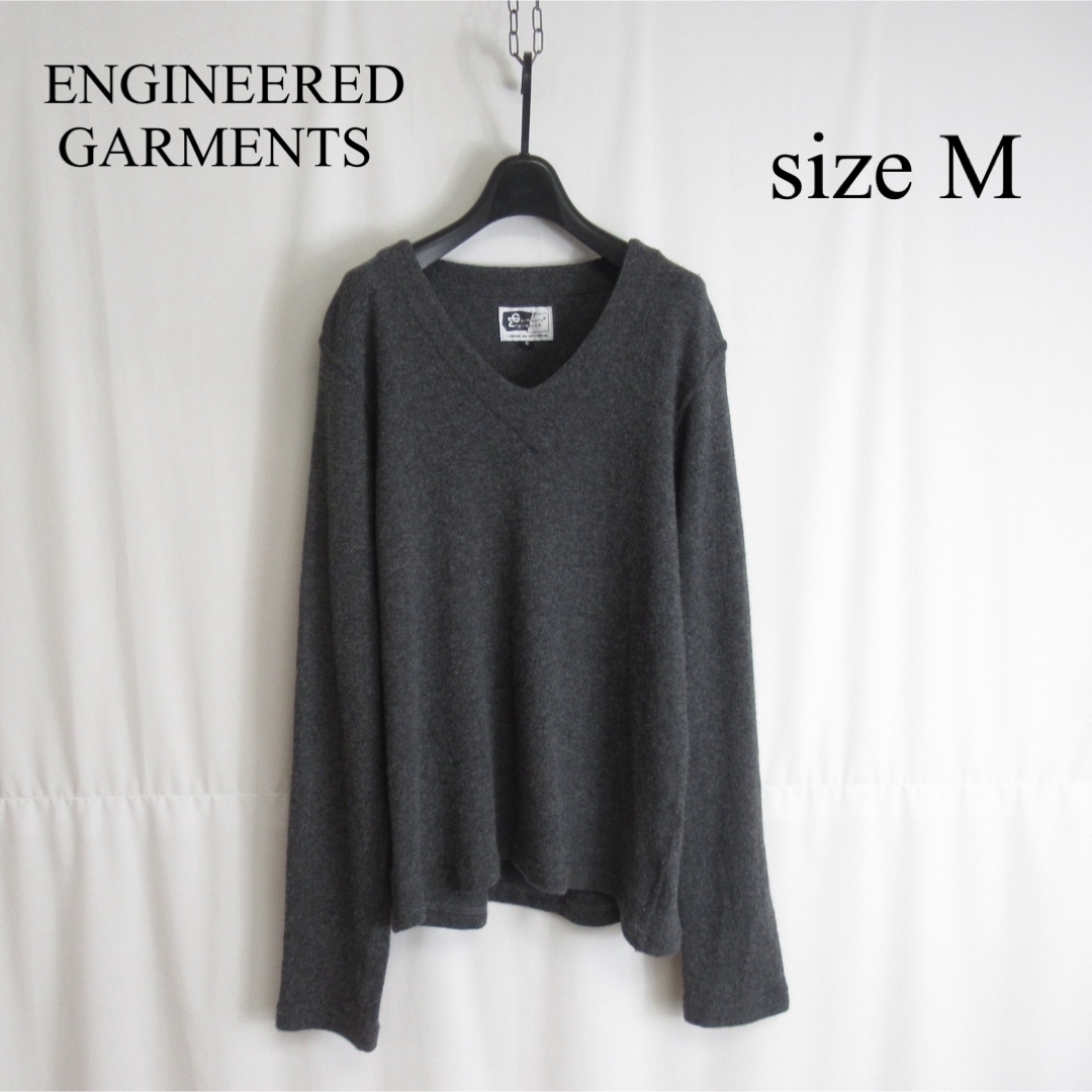 メンズENGINEERED GARMENTS Vネック ニット セーター トップス M